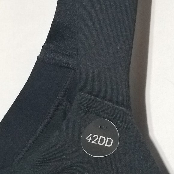 Nike Plus Size Bold Sports Bra, black - Picture 4 of 5